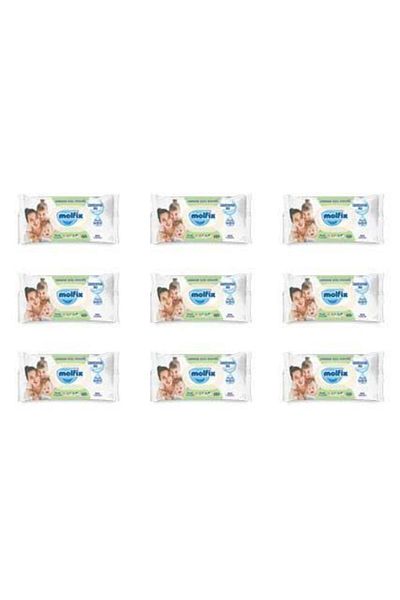 Molfix Fresh Cleaning Isotonic Water Wet Wipes 6 Pack (360 pcs)