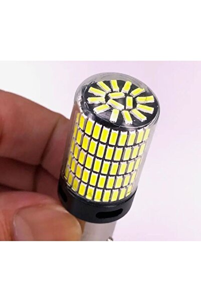 Fatih FatihYLC P21w Ba15s tek duy Beyaz Led Gündüz Park Geri Vites Ampulü Lam...