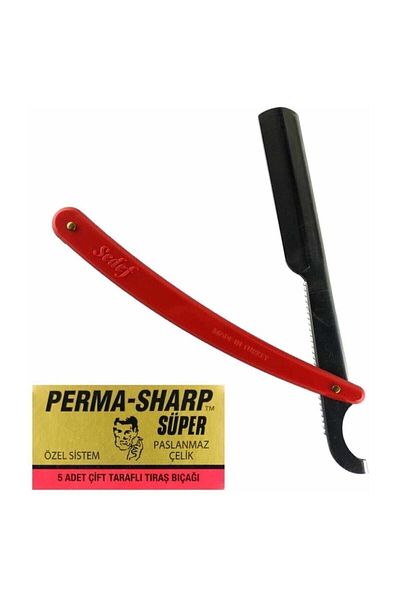 efmues Leaf Razor and Hairdresser - 5-Piece Spare Blade Set