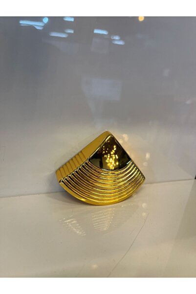 Emaks Mâner din metal pentru ușă dulapului de 64 mm, auriu, pentru unitate TV, bucătărie, sertar modern, mâner pentru mobilier, noptiera aurie