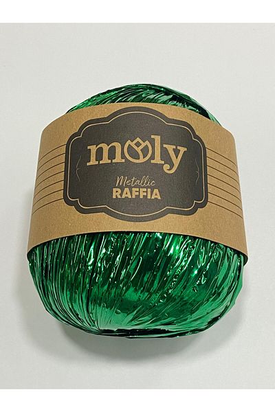 Moly Metallic Rafia Thread Set - 4 Pieces (4x50gr) Thread/Bag Thread/Metallic Thread