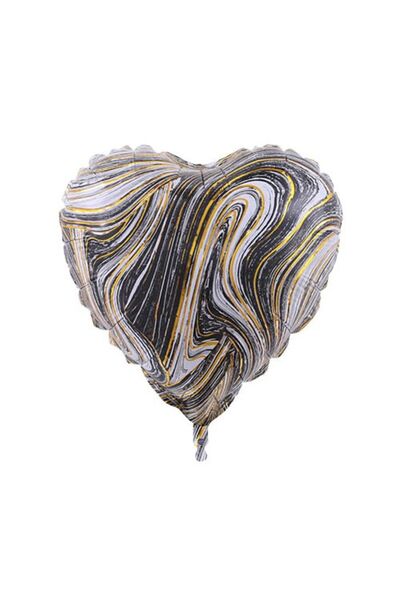 DÜVENCİ TİCARET Καρδιά Με σχέδιο Μαρμάρινο Φύλλο