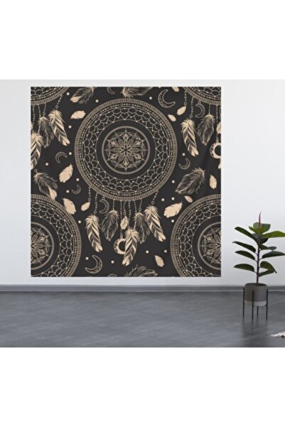 ALAMODECOR Tapiserie de perete Dream Catcher (100X100, 140X140) / Covor de pe...