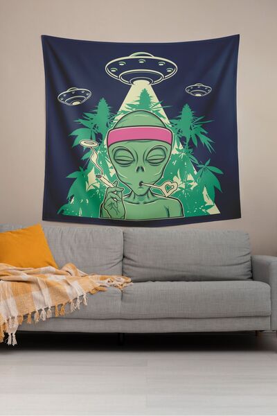 ALAMODECOR Duvar Örtüsü Duvar Halısı