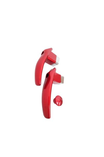 Butikdekor Kırmızı Çaydanlık Sapı Çaydanlık Kulpu Seti Demlik Kulp Seti Kulp ...