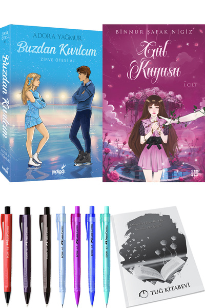 İndigo Kitap Gül Kuyusu 1 Binnur Şafak Nigiz ve Buzdan Kıvılcım Adora Yağmur ...