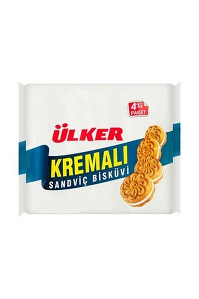 Ülker 4-Piece Cream Biscuit Set - 244 Gr