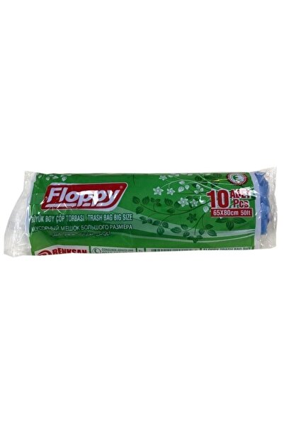 Büyük Boy Çöp Torbası 65x80 10'lu Rulo