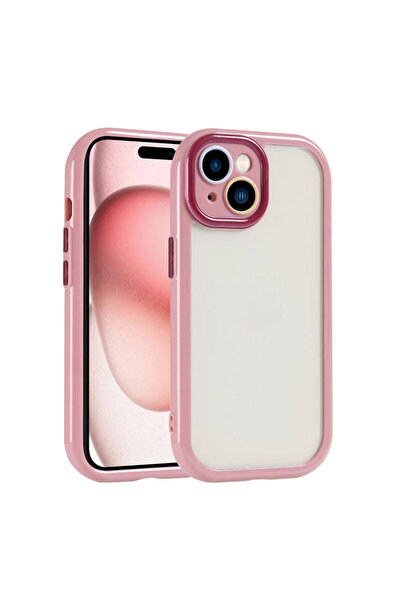 Rivor Apple iPhone 15 Compatible Case Hard Pc Cover with Camera Protection Co...