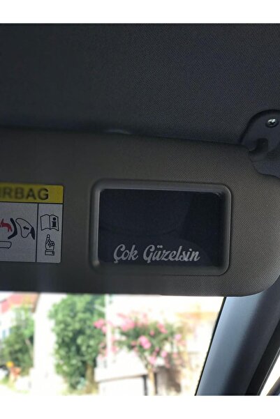 Sticker Bank Araba Sticker Çok Güzelsin.. Sticker
