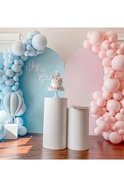 BALON HOME مجموعة بالونات ملونة بألوان الباستيل والماكرون 60 قطعة - مجموعة ال...
