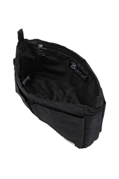 Bakras Μαύρο Σιφόν - Gloria S/M 22cmx16cm Οργανωτής τσάντας
