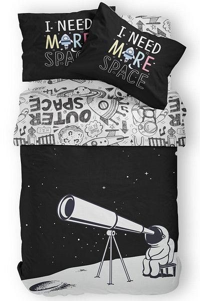 Helen George Σετ Παπλωματοθήκη Space Dude Single