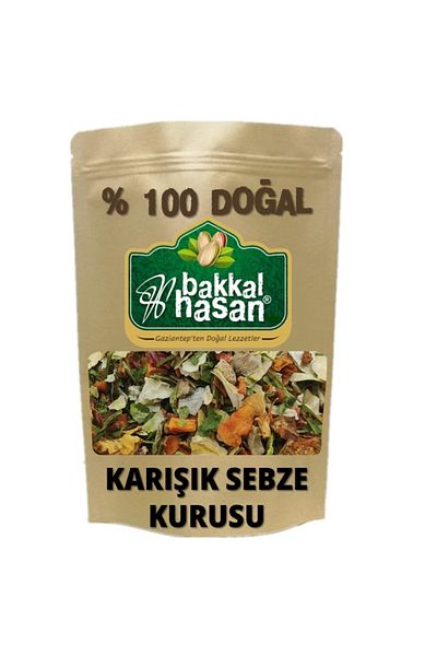 Bakkal Hasan 1 kg Dried Mixed Vegetables - Bakkal Hasan