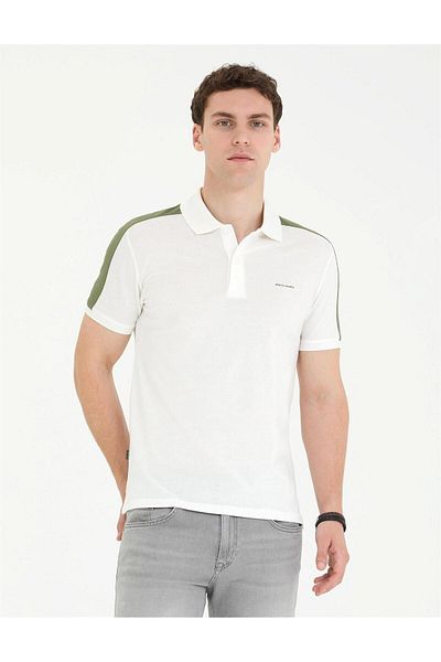 Pierre Cardin T-Shirt Polo Neck Slim Fit