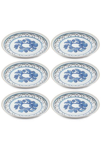 The Mia 6-Person Azul Serving Plate