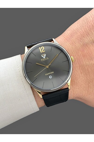 Fiesta Erkek Kol Saati Orijinal 2 Yıl Garantili 5 ATM Su Geçirmez 44mm Hakiki...