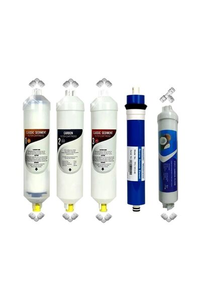 FİLTEK Su Arıtma Kapalı Kasa 5 Li Filtre Seti