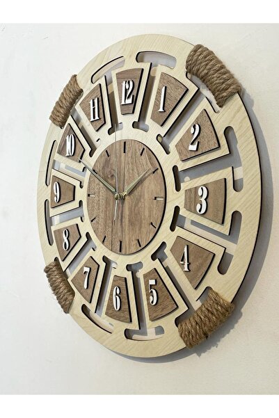 Ümra lazer Laser Cut Decorative Wall Clock 40X40