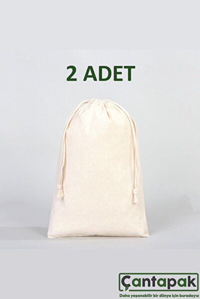 ÇANTAPAK Ham Bez Kese/Torba/ Organizer 20x30 (2 Adet)
