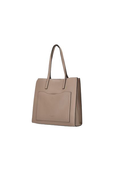 Seidenfelt Fria - Shopper 32 cm taupe
