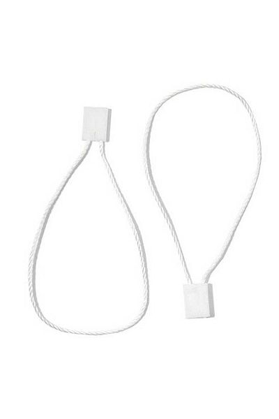 Retay White Color Locking Tag - 1,000 Pieces (1 Pack)