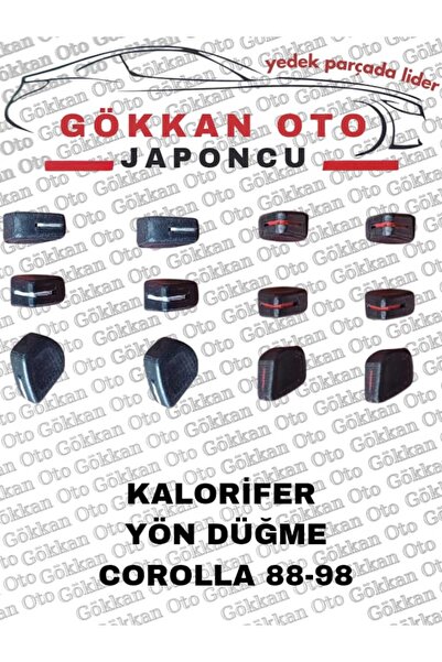 KALORİFER YÖN DÜĞMESİ COROLLA 88-98