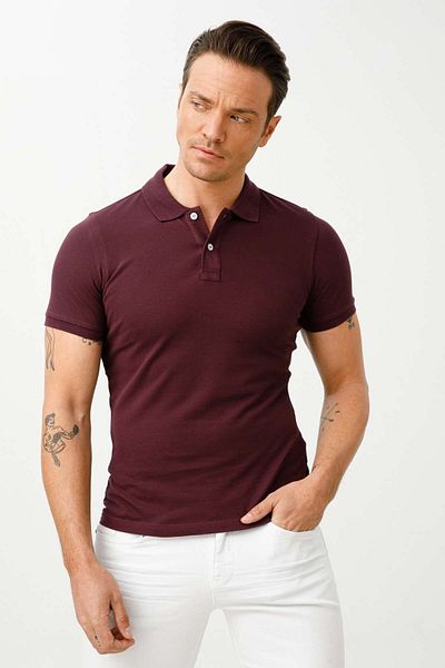İgs Ανδρικό μπλουζάκι με λαιμόκοψη Murdum Polo - Standard Fit