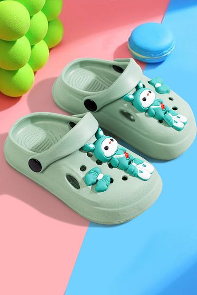 DRY WOOD Unisex Children's and Baby's Slippers - Cute with Character Figures