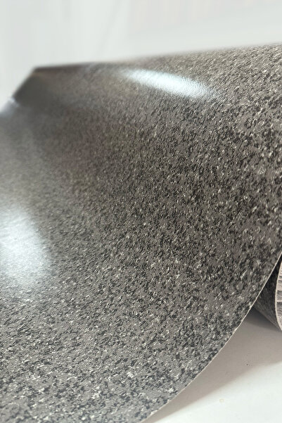 SNORDU Keçeli Kalın - Yer Döşemesi Mineflo Pvc Zemin Kaplama Gri Taş Desen 10...