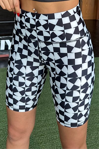 4upower Şort B010 desen