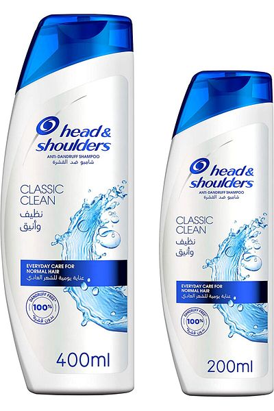 Head&Shoulders Head & Shoulders Classic Clean Anti-Dandruff Shampoo For Normal Hair 400 + 200 mL