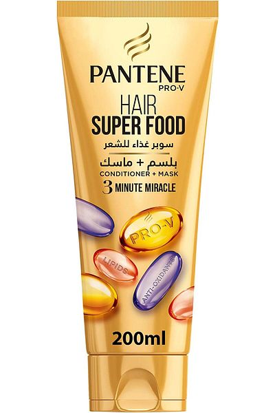 Pantene Pro-V Hair Super Food 3 Minute Miracle Conditioner - 200 ml