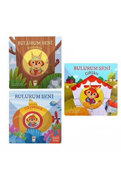 Sincap Kitap Bulurum Seni Serisi Okyanusta - Çiftlikte - Ormanda