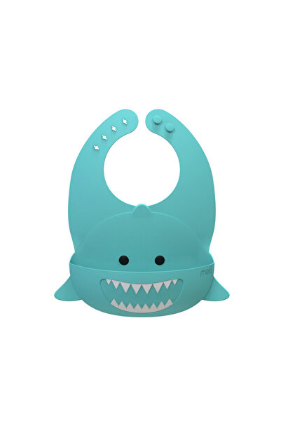 Melii مريلة سمكة القرش المصنوعة من السيليكون