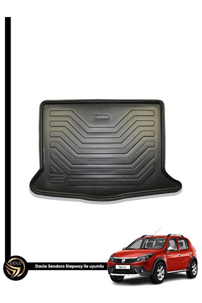 Black Gold Dacia Sandero 2008-2020 3D Birebir Uyumlu Bagaj Havuzu Frj