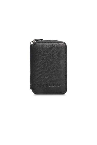 GUARD Matte Black Mini Wallet - Zippered / Model 796