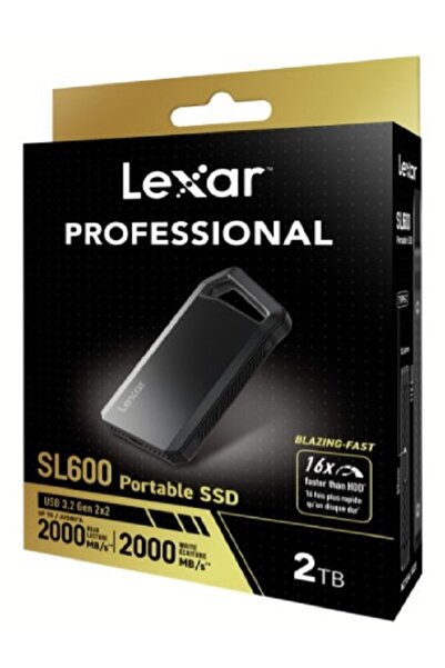 Lexar SSD portabil 2TB SL 600, 2000 MB/sn