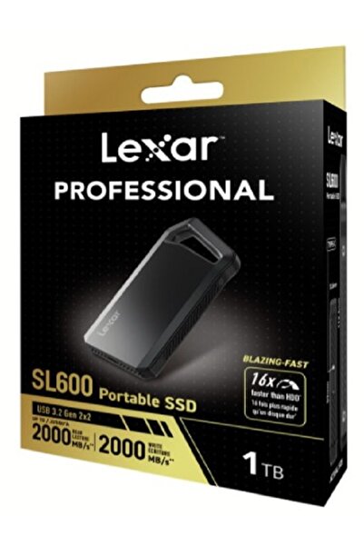 Lexar 1TB SL 600 portable SSD 2000 mb/sn