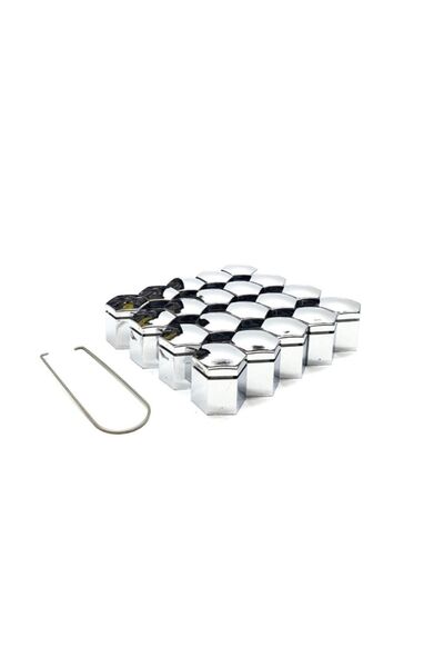 SAHLAN Siyah Renk Bijon Kapağı 20 Adet 17 Mm Nkt Group