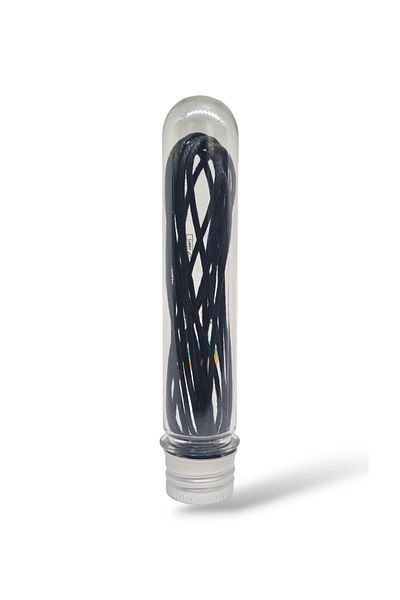 Take a Baacık Black Round Waxed Shoelaces - 110 cm