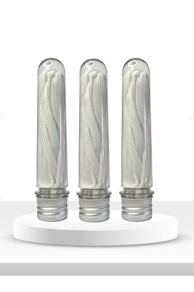 Take a Baacık White Shoelaces 3 Pack