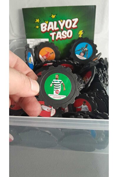 Kiwi Futbolcu Tasoları Balyoz Kalın Futbol Oyun Tasosu Güncel Transferler Futbol Taso 50 Adet