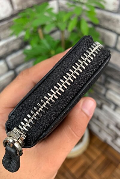 GUARD Mini Fermuarlı Cüzdan / 796 - Mat Siyah