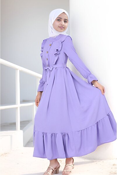 Jannock Μακρύ Φόρεμα Hijab - Νεαρό Κορίτσι