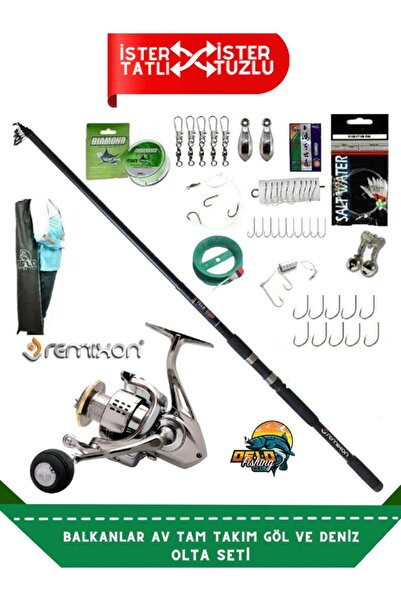 teknotrust Balkanlar Av Tam Takım Göl Ve Deniz Olta Seti