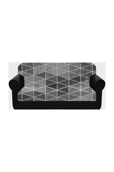 Else Halı Husa Canapea Cu Motive 3D Gri 175x225cm