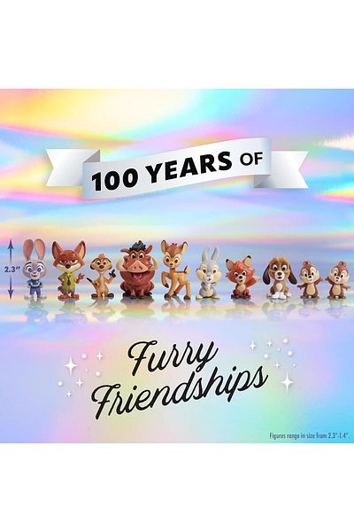 Disney D100 Celebration Figure Pack - Furry Friendships