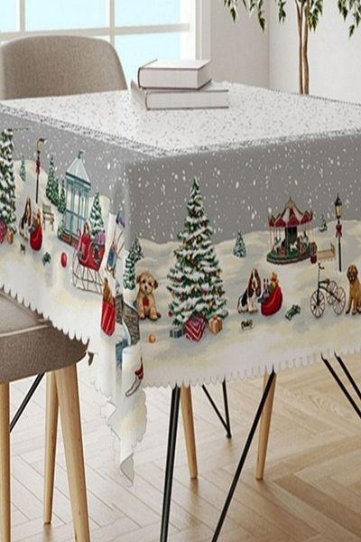 Else Dekor Декоративна покривка за маса Else New Year Concept, устойчива на петна, PS48