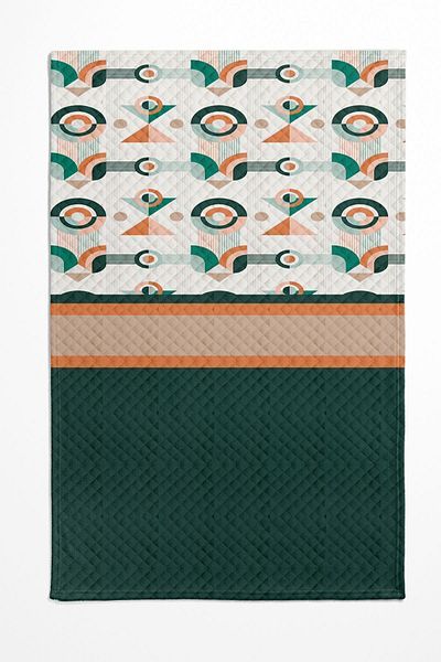 Else Dekor Modern Minimal Double Pique Bedspread Set - Patterned and Printed